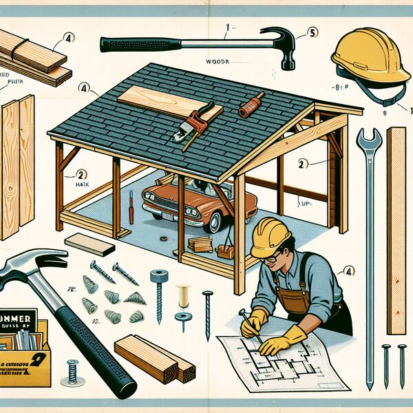 Carport selber bauen: Anleitung und Tipps