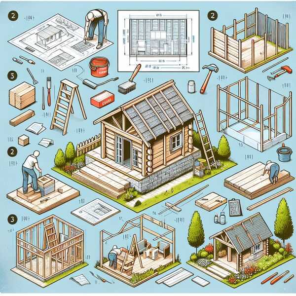 Gartenhaus selber bauen: Anleitung und Tipps