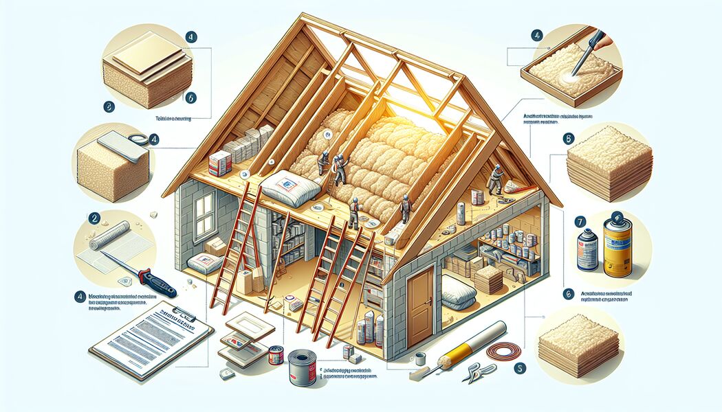 Dach dämmen von innen: Schritt-für-Schritt-Anleitung