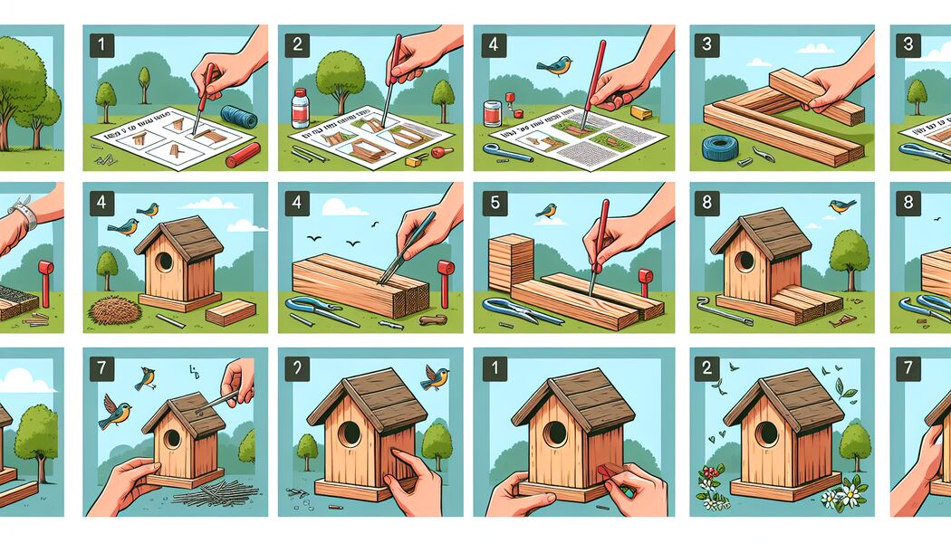 Vogelhaus selber bauen: Schritt-für-Schritt-Anleitung